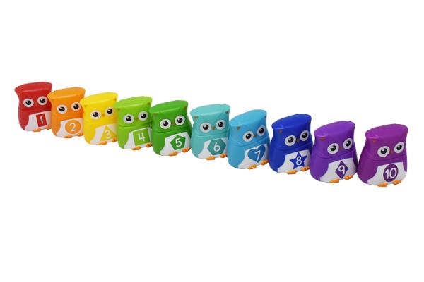 Rainbow Owls (Snap-n-Learn)
