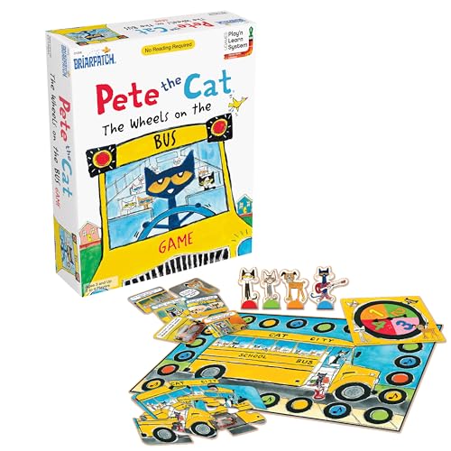 Pete the Cat: The Wheels on the Bus Game (Briarpatch)