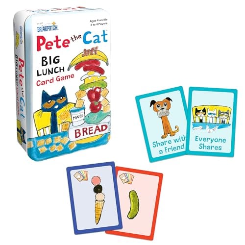 Pete the Cat Big Lunch Card Game Travel Tin (Briarpatch)