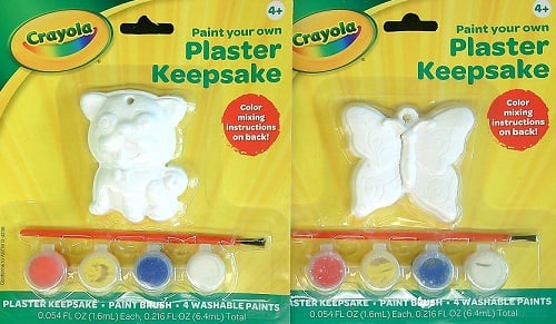 Créez votre propre souvenir en plâtre (Crayola)