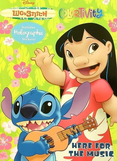 Ici pour la Musique Coloriage (Disney Lilo & Stitch)