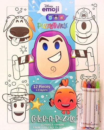 Colorie un Puzzle (Disney Emoji, Puzzletivity)