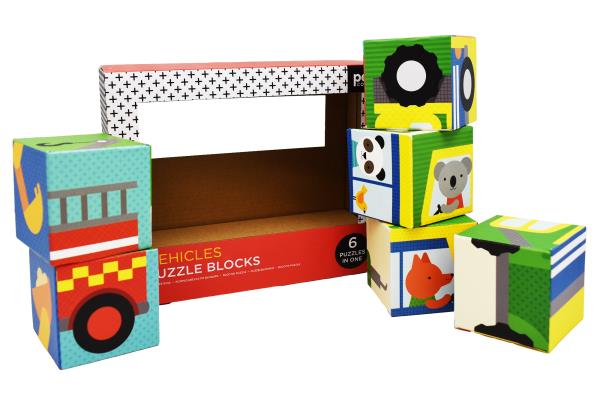 Vehicles Puzzle Blocks