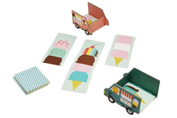 Scoop and Stack: Ice Cream Card Matching Game