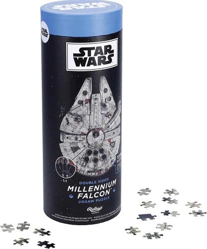 Star Wars Double-Sided Millennium Falcon 1000 Piece Jigsaw Puzzle