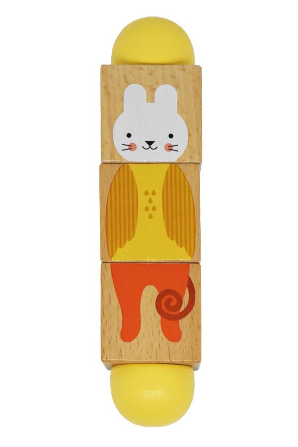 Petit Match-up Wooden Twist Toy