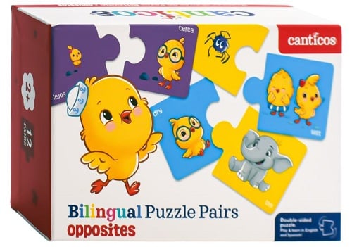 Canticos Bilingual Puzzle Pairs: Opposites