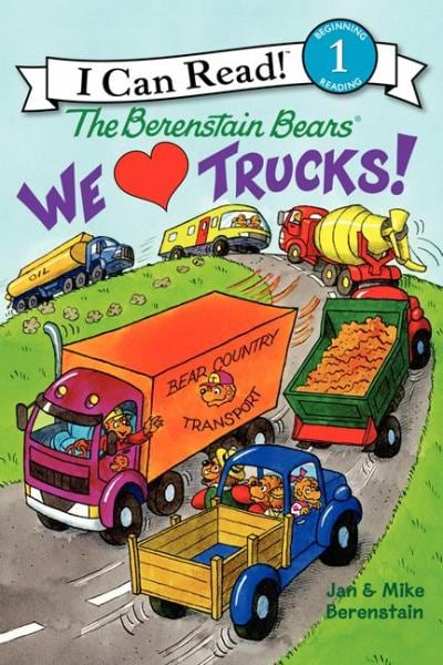 On aime les camions ! (Les Berenstain, Je peux lire seul, Niveau 1)
