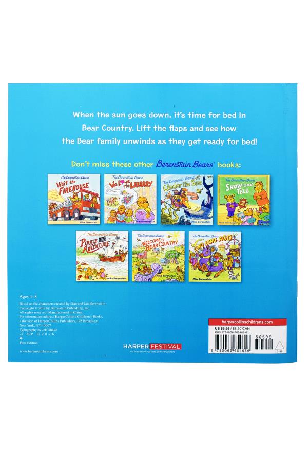The Berenstain Bears Get Ready for Bed Lift-the-Flap Book