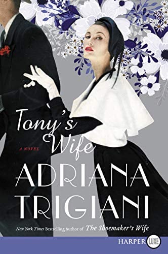 Tony's Wife (Large Print)