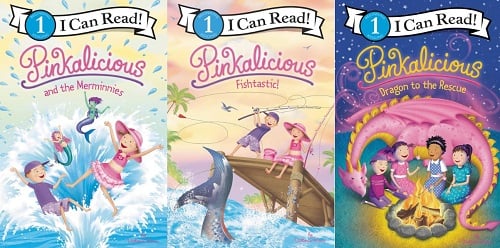 Pinkalicious: Dragon to the Rescue/The Merminnies/Fishtastic (Pinkalicious, I Can Read, Level 1)