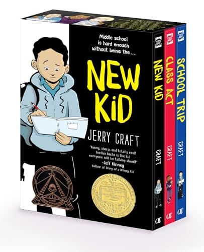 New Kid 3-Book Box Set (New Kid/Class Act/School Trip)