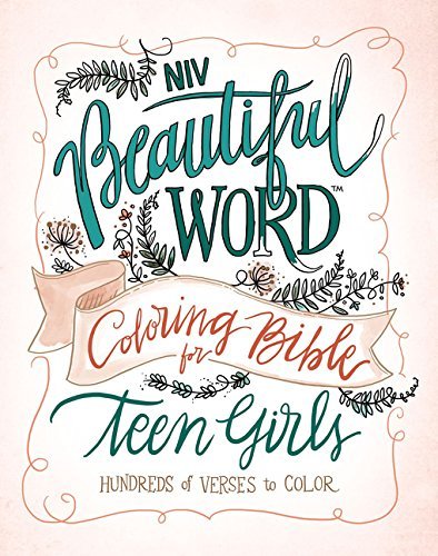 NIV Beautiful Word Coloring Bible for Teen Girls