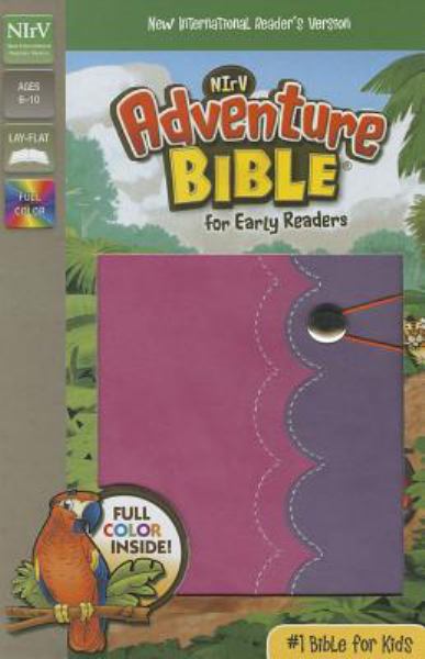 NIRV Adventure Bible for Early Readers Amethyst/Pink Italian Duo-Tone)