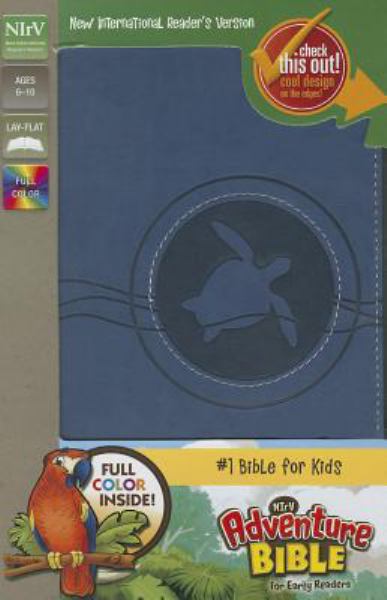 NIrV Adventure Bible for Early Readers (Blueberry Italian Duo-Tone)