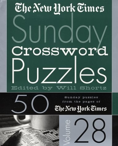Les mots fléchés du dimanche du New York Times (Volume 28)