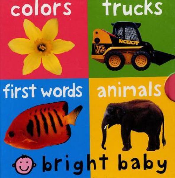 Trucks/Colors/Animals/First Words (Bright Baby Box Set)