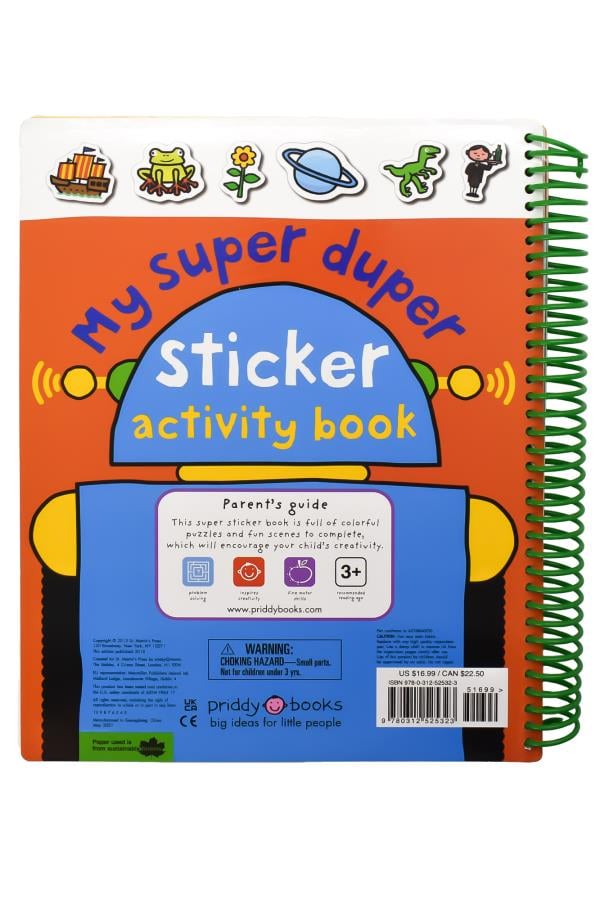 My Super Duper Sticker Activity Book
