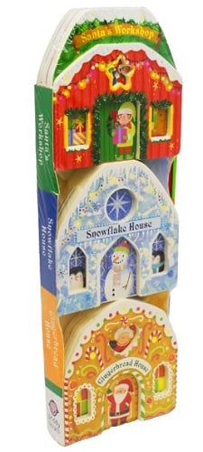 Santa Street Chunky Set (Santa's Workshop/Snowflake House/Gingerbread House)
