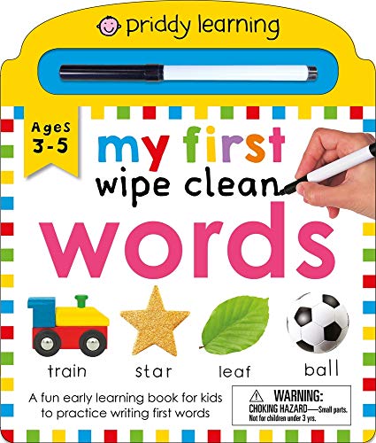 My First Wipe Clean Words: Ages 3-5