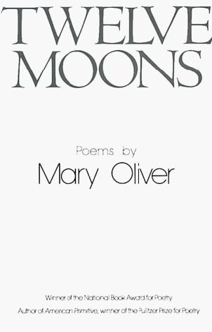 Twelve Moons: Poems