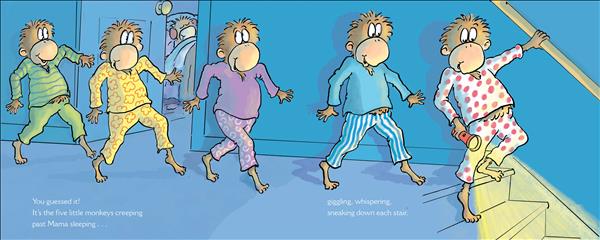 Five Little Monkeys Looki