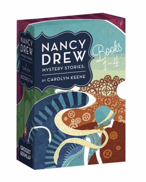 Nancy Drew Mystery Stories (The Mystery at Lilac Inn/The Bungalow Mystery/The Hidden Staircase/The Secret of the Old Clock)