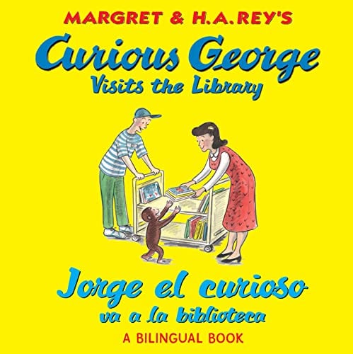 Georges le petit curieux visite la bibliothèque/Jorge el Curioso Va a la Biblioteca