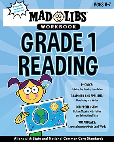 Mad Libs Workbook: Grade 1 Reading (Mad Libs Workbooks)