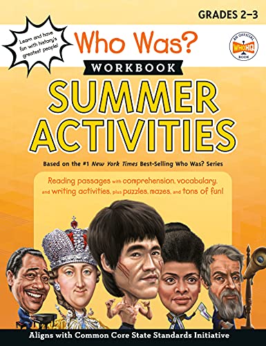 Who Was? Summer Activities Workbook (Grades 2-3, WhoHQ)