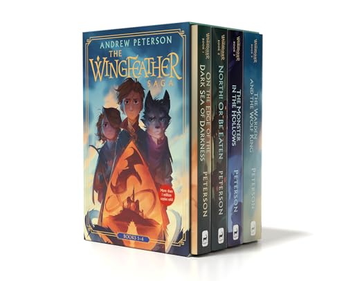 The Wingfeather Saga (On the Edge of the Dark Sea of Darkness/North! Or Be Eaten/The Monster in the Hollows/The Warden and the Wolf King)
