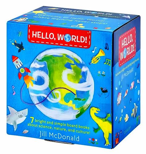 Hello World: 7 Bright and Simple Board Books About Science, Nature, and Culture!