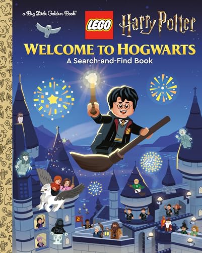 Welcome to Hogwarts: A Search-And-Find Book (LEGO Harry Potter, Little Golden Books)