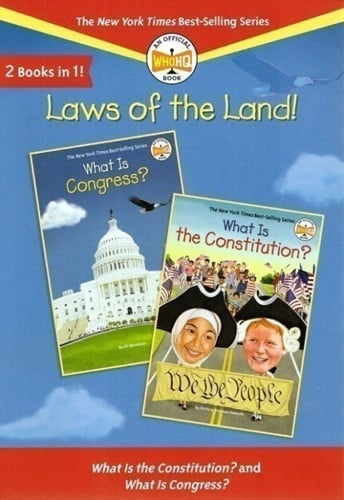 Laws of the Land! 2 Books in 1 (Constitution/Congress, WhoHQ)