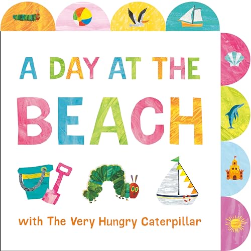 A Day at the Beach With The Very Hungry Caterpillar Tabbed Board Book