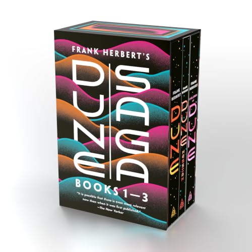 Frank Herbert's Dune Saga Boxed Set (Dune/Dune Messiah/Children of Dune)