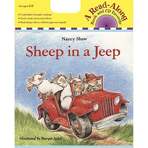 Sheep in A Jeep (Read-Along Book and CD)
