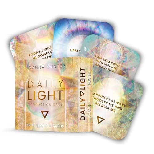 Jeu de cartes d'affirmation quotidiennes : Citations pour élever votre conscience (60 cartes d'affirmation en couleur)