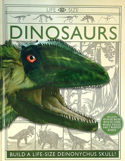 Life-Size Dinosaurs: Build a Life-Size Deinonychus Skull!