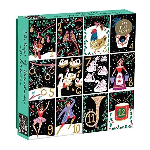 12 Days of Christmas 500 Piece Puzzle