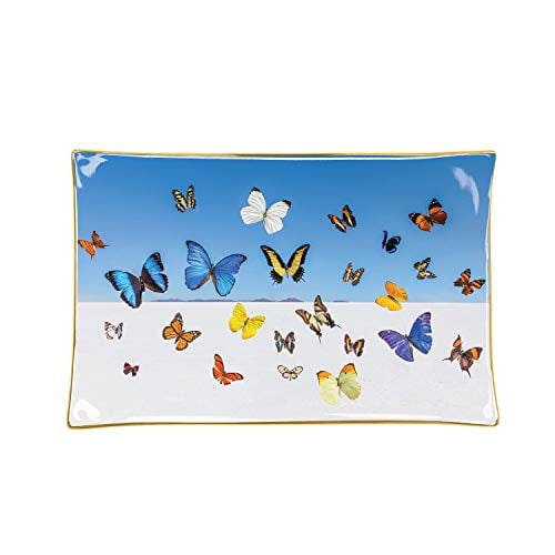 Gray Malin the Butterflies Porcelain Tray