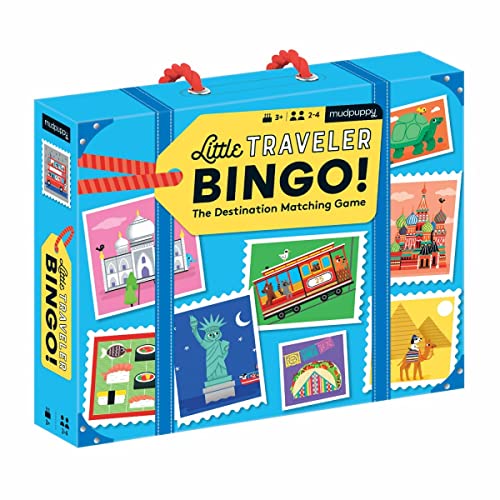 Little Traveler Bingo: The Destination Matching Game