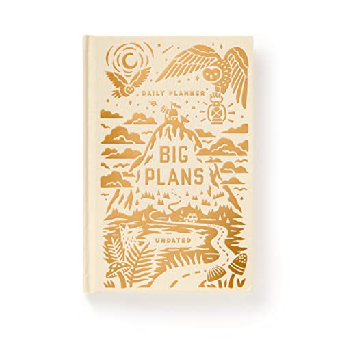Big Plans Undated Daily Planner