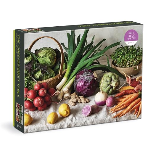 The Greenmarket Table 1500 Piece Jigsaw Puzzle