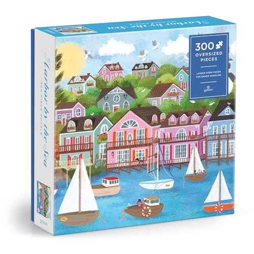 Harbor by the Sea 300 Piece Puzzle (Joy Laforme)