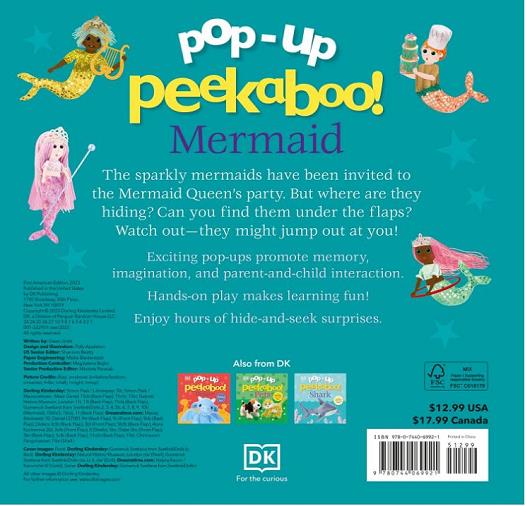 Pop Up Peek a Boo Mermaid