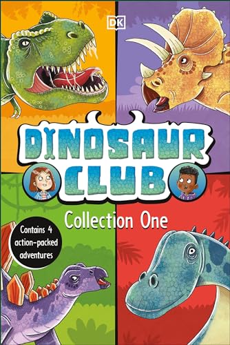 Dinosaur Club Collection One (The T. Rex Attack/A Triceratops Charge/Saving the Stegosaurus/Tracking the Diplodocus)