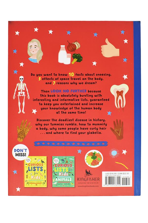 Human Body (Curious Lists