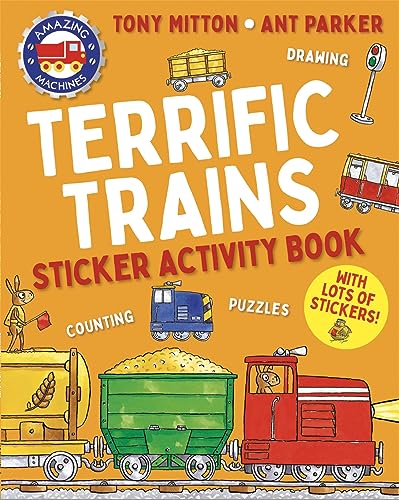 Terrific Trains: Sticker Activity Book (Amazing Machines)