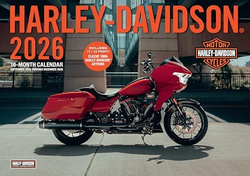 Harley-Davidson 2026 16-Month Calendar